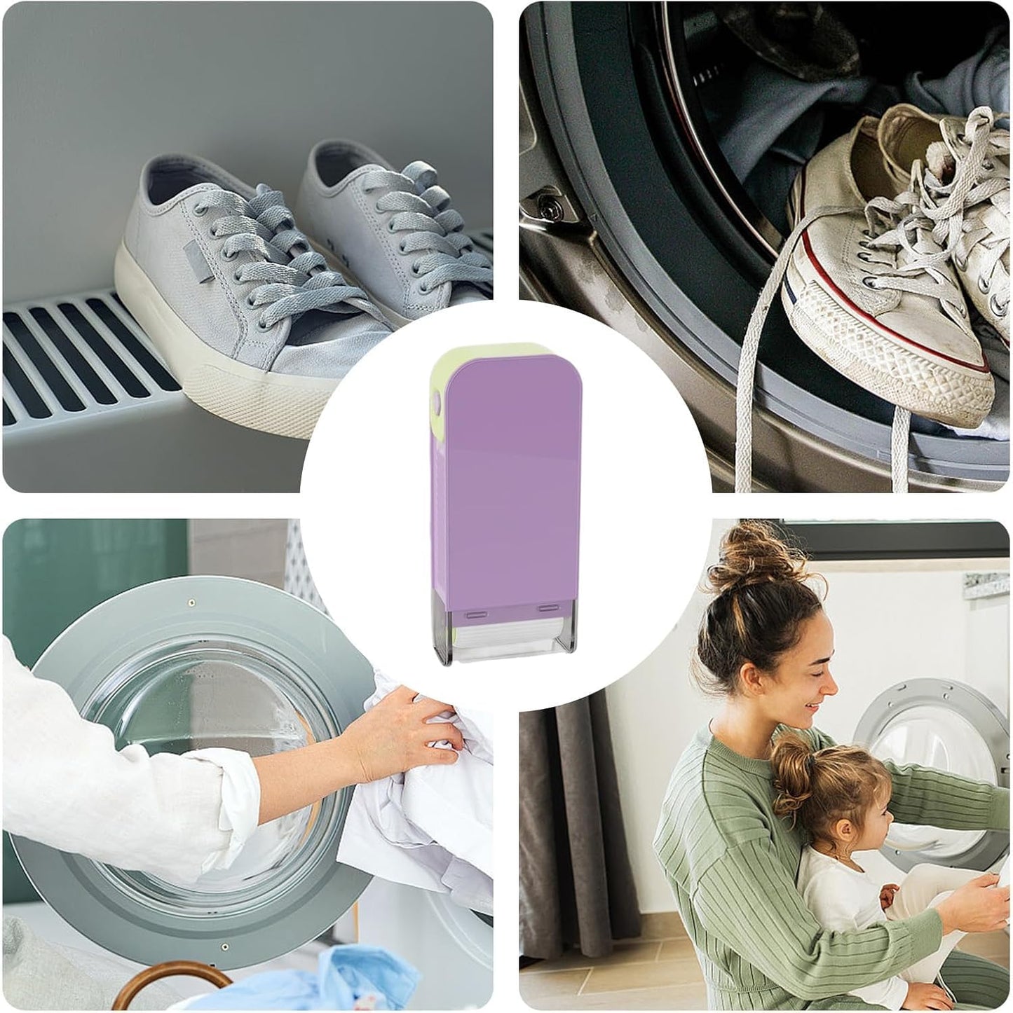 Multifunctional Soap Dispenser with Roller Brush Compact Foam Case for Laundry, Travel, Kitchen & Bath Essentials Soap Box Brush Travel Soap Case with Brush