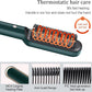 Ceramic Hair Straightening Comb, Hair Straightener for Woman, Electric Hair Brush Straightener Comb for Smooth, Silky Hair - Straightener Brush with 30s Heating, 5 Heat Settings