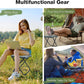 1 pcs Handbag Folding Stool, Zipper Bag Foldable Camping Chairs, Picnic Lightweight Folding Stool, Stability & Comfort Portable Camp Chairs for Beach, Backpacking