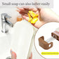 2-in-1 Laundry Scrubbing Brush with Soap Dispenser Box, Plastic Handle, Roller Foaming Soap Storage for Bathroom Clothes Cleaning