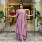 You have a great eye! These beautiful skirt and cape pcs are designed for modern