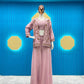 DESIGNER FANCY WESTERN STYLE FIONA SILK CORDDING SEQUENCE WORK BLAZER/KOTI, TUBE CHOLI WITH CIRCULAR PLAZO