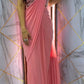 TRENDING STYLE NEW FANCY READY TO WEAR FAUX GEORGETTE SEQUENCE PATCH WORK SAREE AND FULLSTITCHED BLOUSE ??