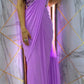 TRENDING STYLE NEW FANCY READY TO WEAR FAUX GEORGETTE SEQUENCE PATCH WORK SAREE AND FULLSTITCHED BLOUSE ??