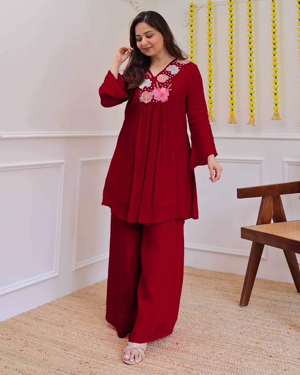 Floral Grace Co-Ord Set