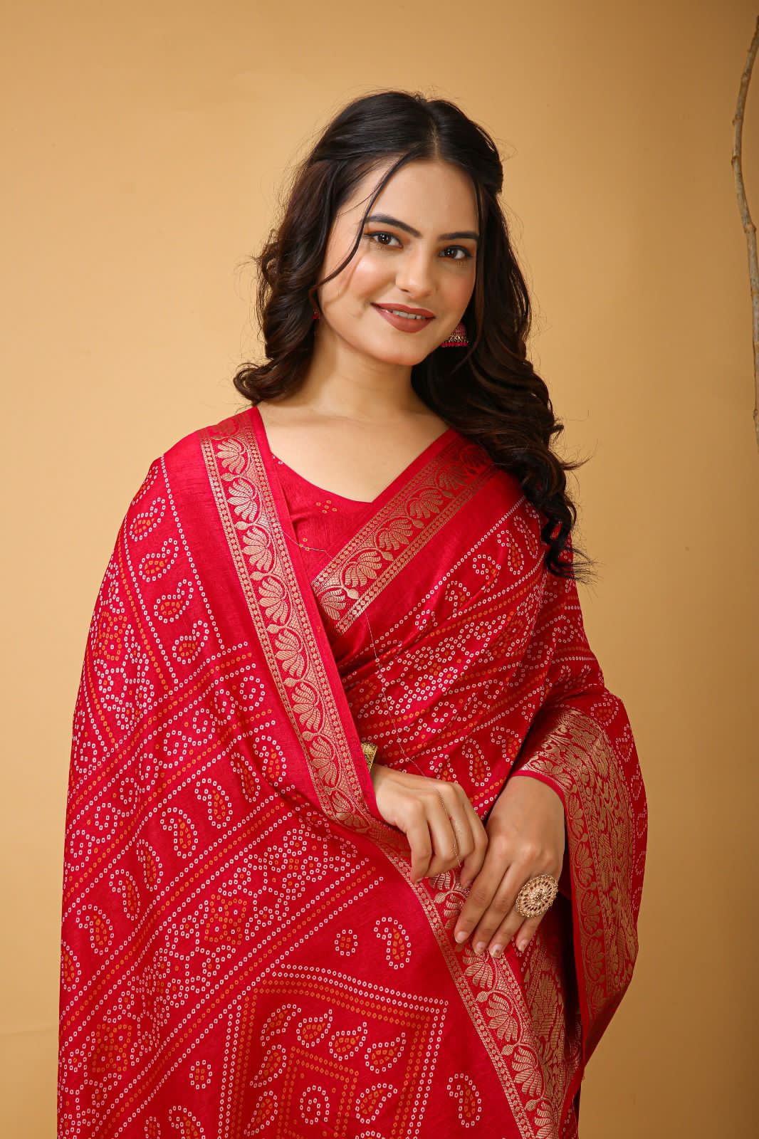 Presenting Enchanting soft Dola silk saree For Intimate And Big Fat Indian Weddings, That Are Light On Your Skin And Uplift Your Wedding Shenanigans.