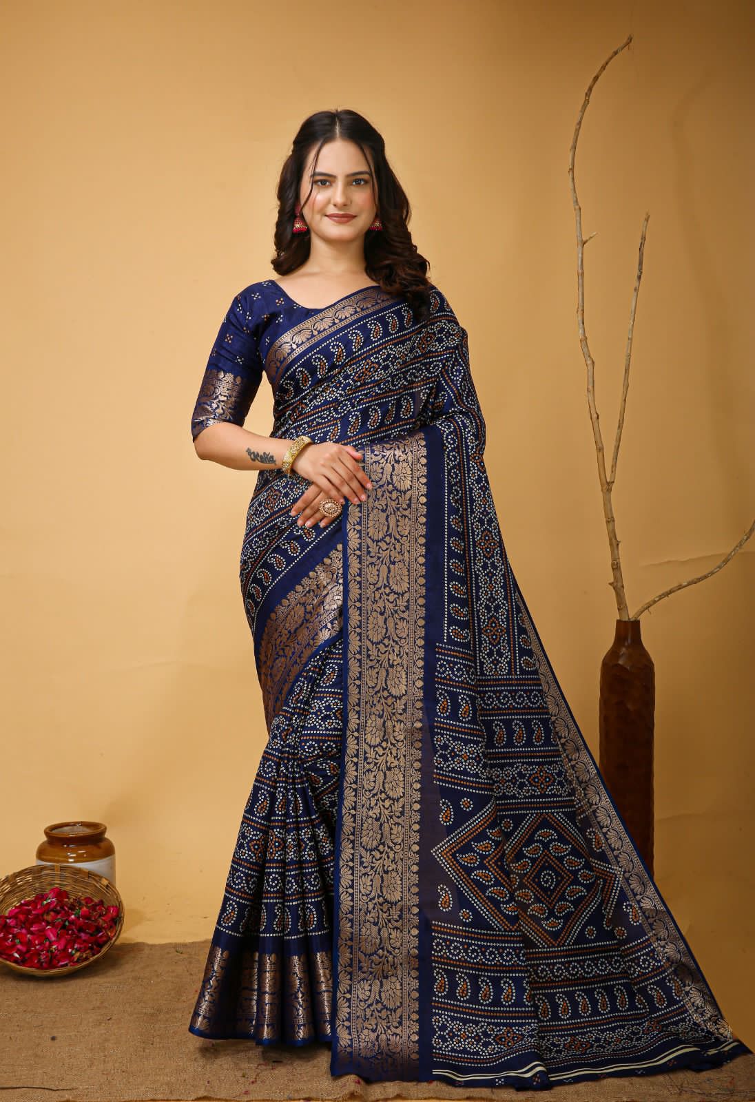 Presenting Enchanting soft Dola silk saree For Intimate And Big Fat Indian Weddings, That Are Light On Your Skin And Uplift Your Wedding Shenanigans.