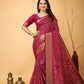 Presenting Enchanting soft Dola silk saree For Intimate And Big Fat Indian Weddings, That Are Light On Your Skin And Uplift Your Wedding Shenanigans.