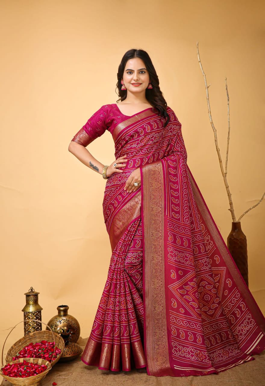 Presenting Enchanting soft Dola silk saree For Intimate And Big Fat Indian Weddings, That Are Light On Your Skin And Uplift Your Wedding Shenanigans.