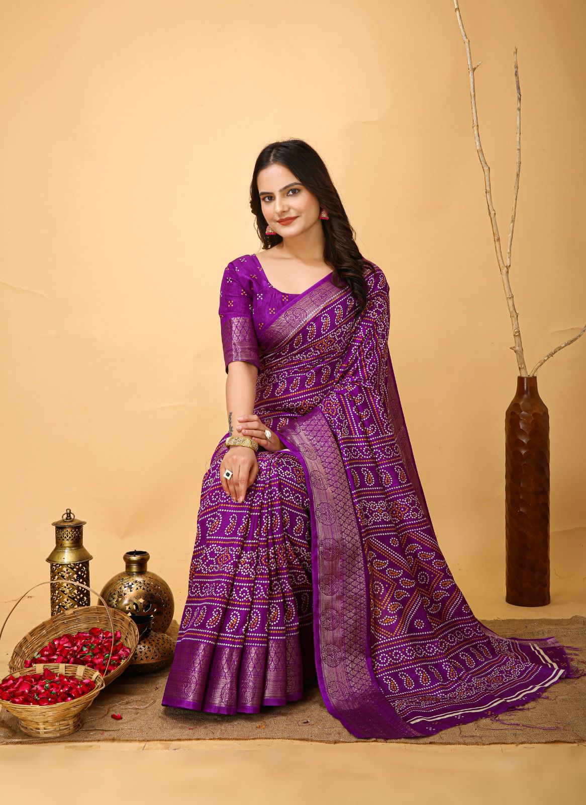 Presenting Enchanting soft Dola silk saree For Intimate And Big Fat Indian Weddings, That Are Light On Your Skin And Uplift Your Wedding Shenanigans.