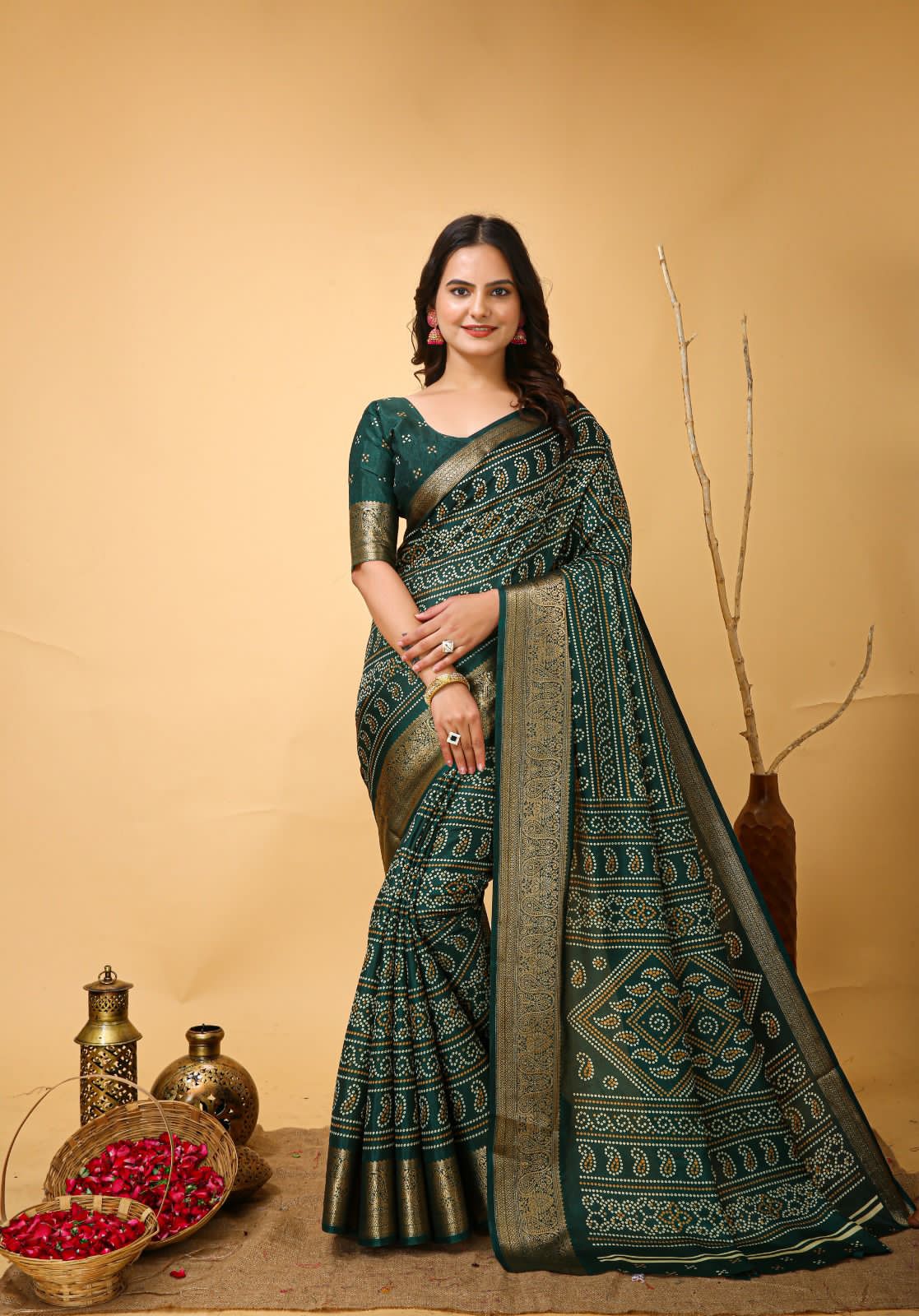 Presenting Enchanting soft Dola silk saree For Intimate And Big Fat Indian Weddings, That Are Light On Your Skin And Uplift Your Wedding Shenanigans.