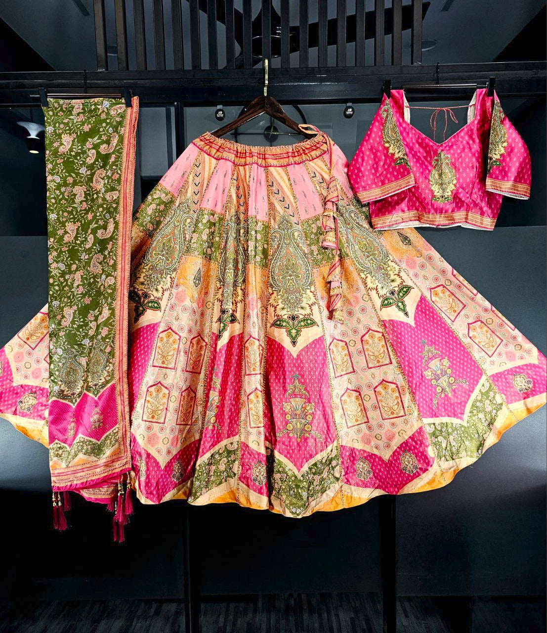 Royal Blossom Bridal Lehenga Set