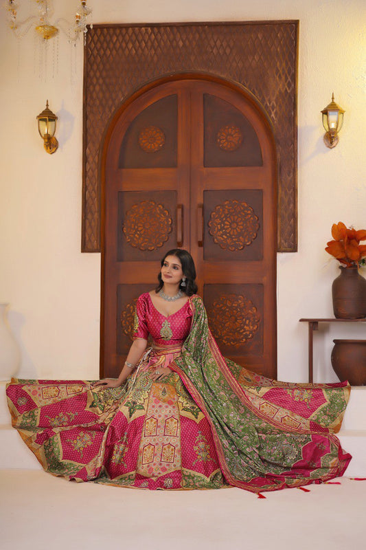 Royal Blossom Bridal Lehenga Set