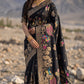 Banarasi Soft Silk Saree With Meenakari Work