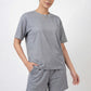 SHORTS NIGHT DRESS Light Grey
