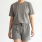 SHORTS NIGHT DRESS Dark Grey