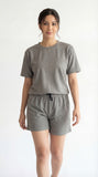 SHORTS NIGHT DRESS Dark Grey