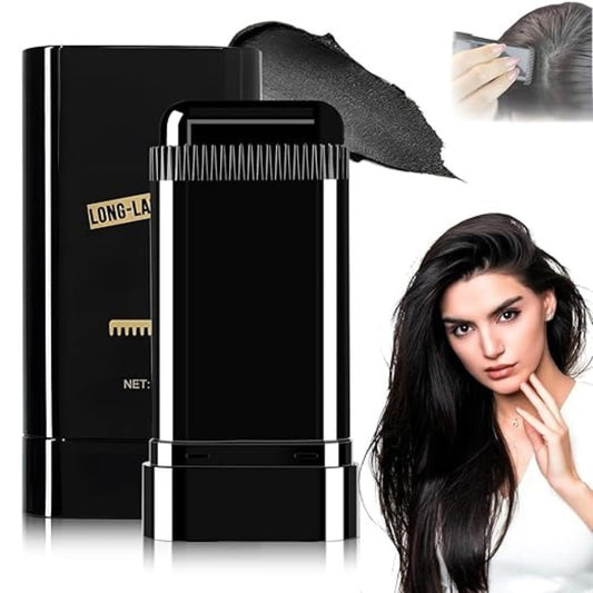 New Hair Color Comb Stick, Waterproof and Sweat-Proof Instant Hair Dye Stick Grey Hair Coverage for Men & Women, Easy Application