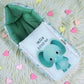 3 IN 1 Baby sleeping bag and carry nest, cotton bed cum infant portable bassinet and for baby carrying and co sleeping, unisex baby bedding set for new born baby 0-12 months (hathi print, multicolour)