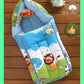 3 in 1 Baby Bed, Sleeping Bag & Carry Nest, Cotton Baby Bedding for New Born & Infant, Portable Bassinet, for Baby Carrying & Unisex Baby Sleeping Bed, 0 to 12M