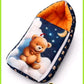 3 in 1 Baby Bed, Sleeping Bag & Carry Nest, Cotton Baby Bedding for New Born & Infant, Portable Bassinet, for Baby Carrying & co Sleeping, Unisex Baby Sleeping Bed