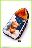 3 in 1 Baby Bed, Sleeping Bag & Carry Nest, Cotton Baby Bedding for New Born & Infant, Portable Bassinet, for Baby Carrying & co Sleeping, Unisex Baby Sleeping Bed