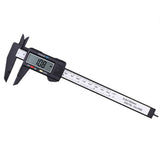 Carbon Fiber Composite Digital Caliper | LCD Screen with One-Button Switching for Metric and Imperial Units | Precision Measuring Caliper for Golden and Precious Metals | 0.01 Inch High-Precision Measuring Instrument | Multi-Function Electronic