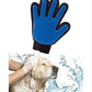 Grooming Gloves for Pets | Five Finger Design | Dog Massaging and Shedding Tool | Bathing & Deshedding Brush Gloves