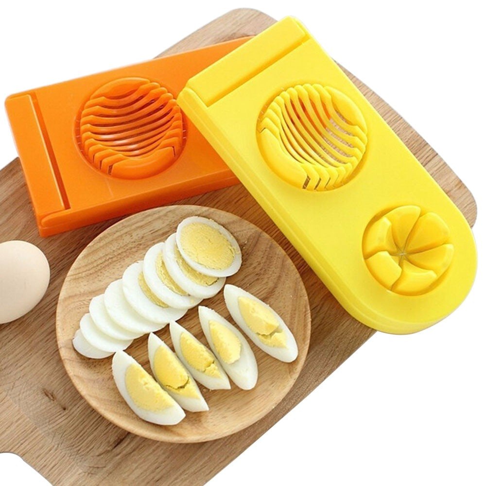 Kitchen Accessories Egg Slicer Chopper Stainless Steel Fruit Salad Cutter Egg Tools Manual Food Processors Kitchen Gadget
