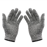 FreshDcart Premium Protective Kitchen Knife Cut Resistant Safety Gloves for Women - Anti Cut, Hand Cutting Protector with Puncture Resistance