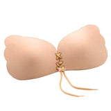Mordern Trending Body Fit Silicone Wired Invisible Push-Up silicon bra for women padded bra for women Silicone Wired Stick-on Bra Women's Invisible Push-Up Sticky Bra Silicone Peel and Stick Bra Pads