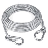 Rust-Proof Thick Laundry Drying (Silver, 5 Meter- Pack of 1)