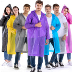 KUNDRA WATERPROOF RAINCOAT FOR MEN AND WOMEN MULTI COLOR