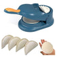 2 in 1 Gujiya Maker | Puri, Kachori, Samosa & Momos Maker | Dough Press Machine | Plastic Manual Kitchen Tool