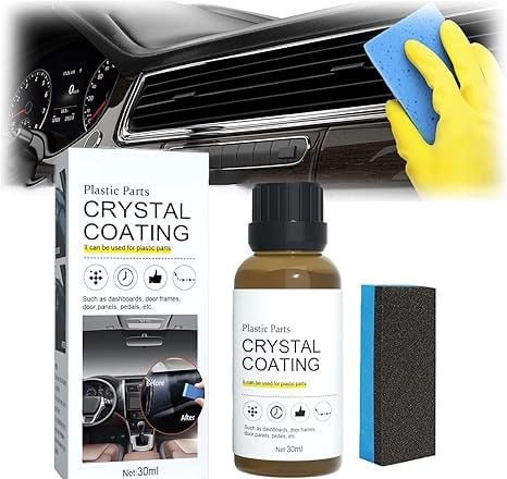 crystal coating liquid for plastic parts for car and bike 30 ml