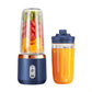 Qlect Portable Blender Electric Juicers Fruit Mixers USB Rechargeable Smoothie Mini Personal Juicer 6 Blades 3Gears With 1800 Mah Rechargeable Battery-Smoothie Blender