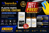 Buy one get one FREE FREE crystal coating liquid for plastic parts for car and bike 30 ml