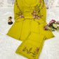 FABRIC-  HAVEY VISCOSE IMPORTED RICH LOOK  PREMIUM EMBROIDERY WORK