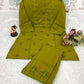 FABRIC-  HAVEY VISCOSE IMPORTED RICH LOOK  PREMIUM EMBROIDERY WORK