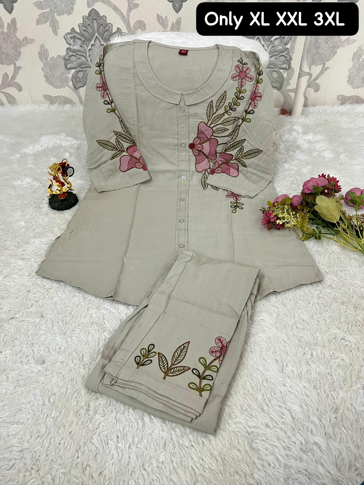 FABRIC-  HAVEY VISCOSE IMPORTED RICH LOOK  PREMIUM EMBROIDERY WORK