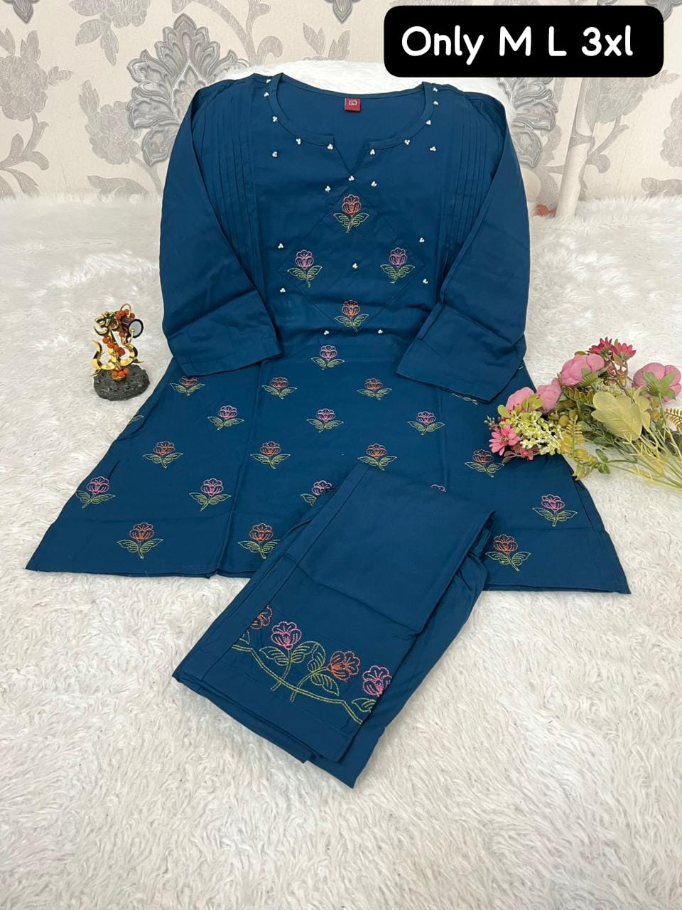 FABRIC-  HAVEY VISCOSE IMPORTED RICH LOOK  PREMIUM EMBROIDERY WORK