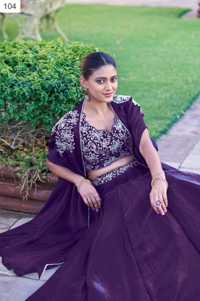 A perfect blend of tradition and trend, this lehenga reflects the beauty of culture with a modern touch that makes it truly unforgettable