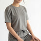 SHORTS NIGHT DRESS Dark Grey