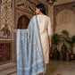 Womens Ethnic Embroidery Top Pant And Dupatta Set