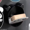 NEXTGEN Plastic Cute Panda Soap Box – Wall Mounted Flip-Top Drain Soap Case | No Drilling, Waterproof Bathroom Storage Box for Soap, Towels & More