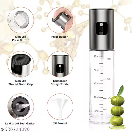 Oil Bottle ,Oil Spray Bottle, Steel Oil Bottle 100ml