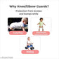 NAKODA ENTERPRISES- 2 Pair Baby Knee And Elbow Pad Baby Crawling Elbow Pad Baby Leg Warmer Baby Kneecap (Multi Color) Pack Of 2