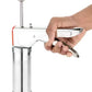 Stainless Steel Kitchen Press with 15 Different Types of Jalies, Murukku Maker/Bhujiya Maker/Noodles/Cookies/Namkeen/Chakali Maker/Sev Maker/Farsan Maker/Gathiya Maker