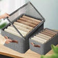 7 Grid P-2 Jeans Organiser For Wardrobe Portable Closet Organizer Storage Box Foldable Closet Drawer Organizer