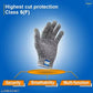 FreshDcart Premium Protective Kitchen Knife Cut Resistant Safety Gloves for Women - Anti Cut, Hand Cutting Protector with Puncture Resistance